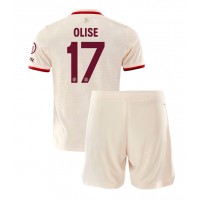 Camiseta Bayern Munich Michael Olise #17 Tercera Equipación Replica 2024-25 para niños mangas cortas (+ Pantalones cortos)